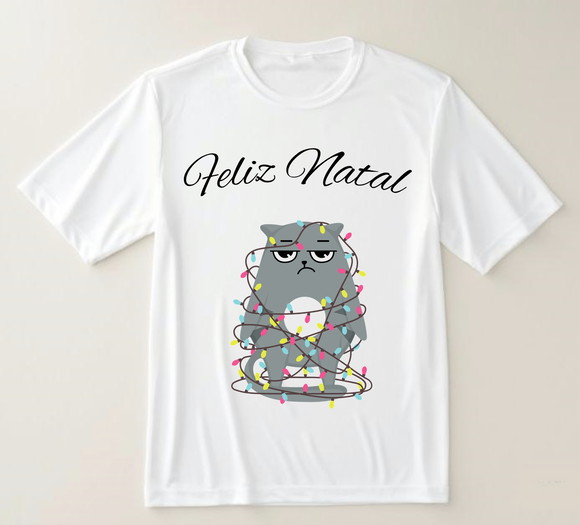 Camiseta Divertida de Natal
