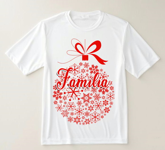 Camiseta Natal da Família