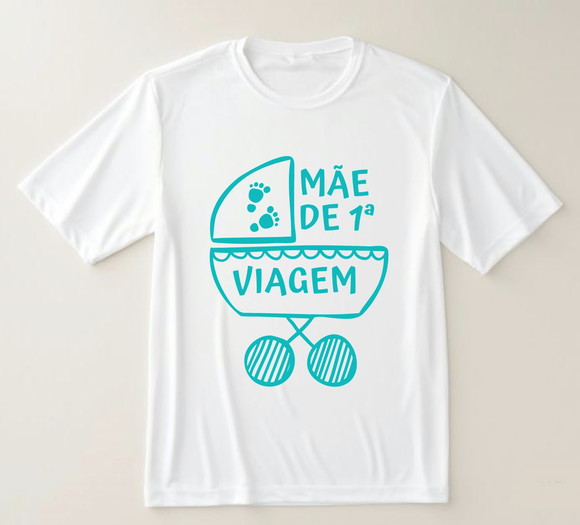 Camiseta Mãe de Primeira Viagem