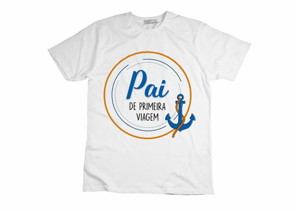 Camiseta Pai de Primeira Viagem