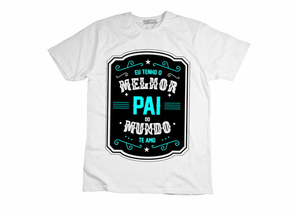 Camiseta Eu Tenho o Melhor Pai do Mundo