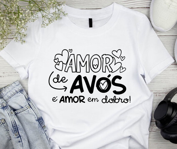Camiseta Amor de Avós
