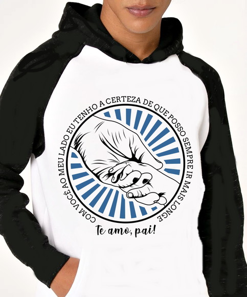 Casaco Moleton Raglan Te Amo Pai