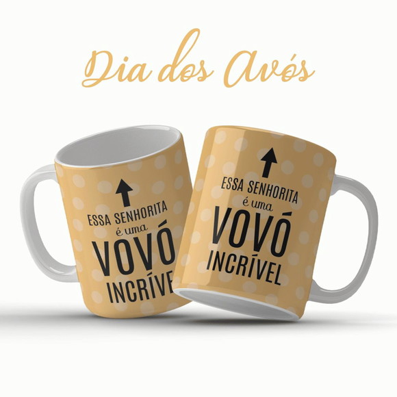 Caneca Vovó Incrível