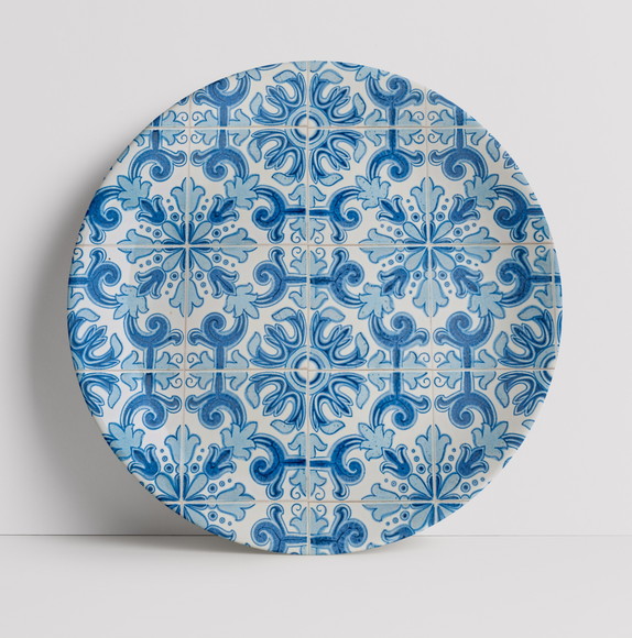 Prato Decorativo Português