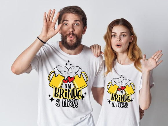 Kit Camiseta Um Brinde a Nós