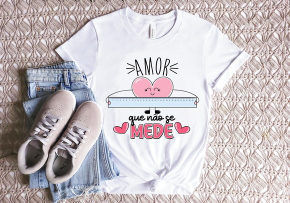 Camiseta Amor Que Não se Mede
