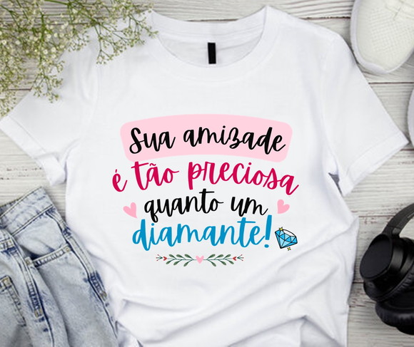 Camiseta Amizade
