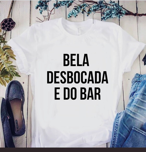 Camiseta Bela e do Bar