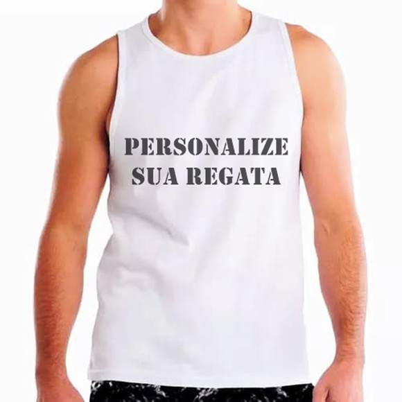 Camiseta Regata Personalizada