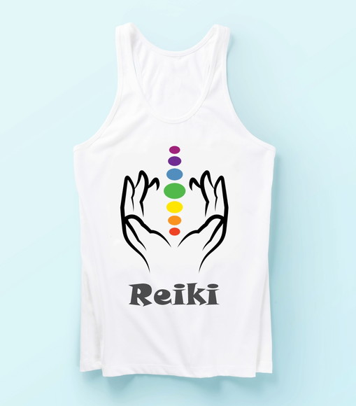 Camiseta Regata Feminina Reiki