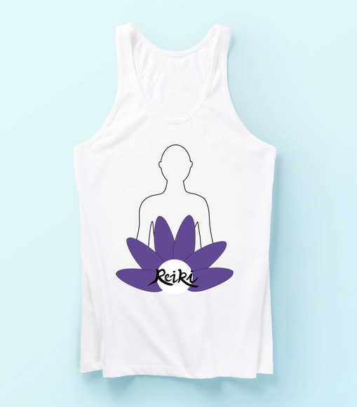 Camiseta Regata Feminina Reiki