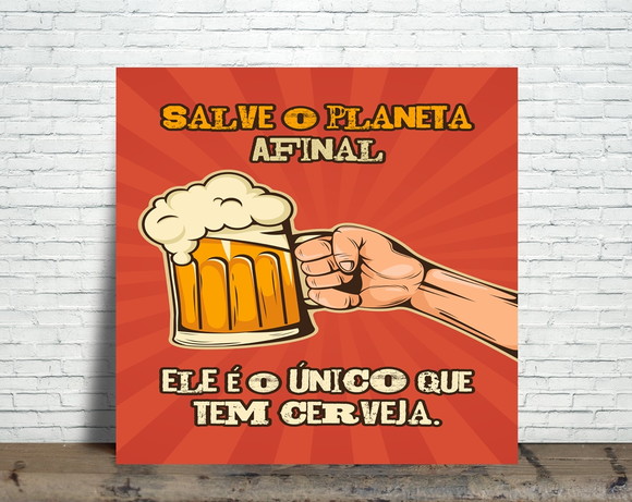 Azulejo Decorativo Cerveja