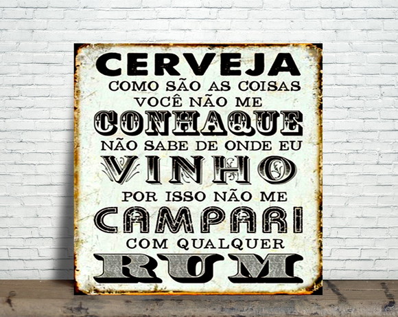 Azulejo Decorativo Cerveja