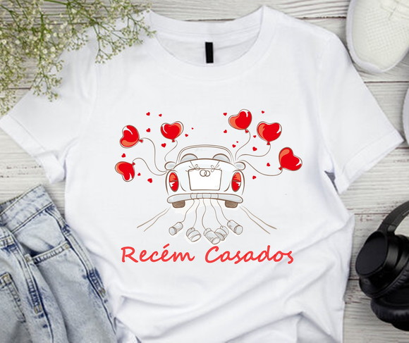 Camiseta Recém Casados