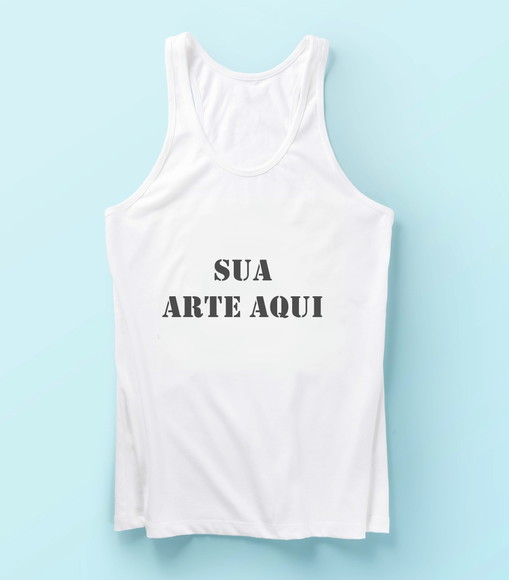 Camiseta Regata Feminina Personalizada