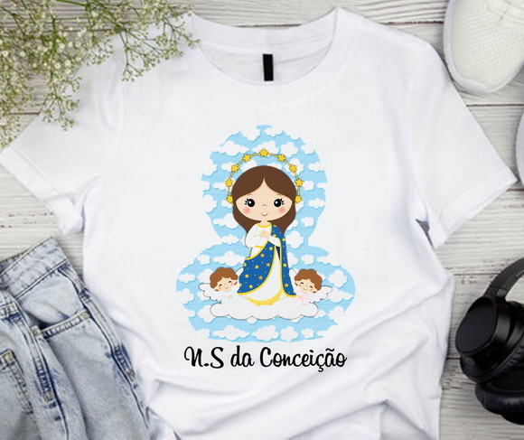 Camiseta Religiosa Nossa Senhora da Conceição