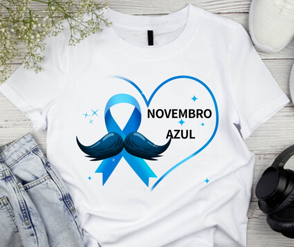 Camiseta Novembro Azul