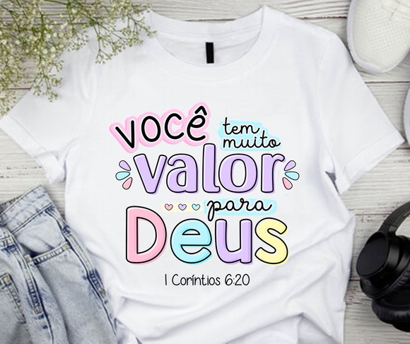 Camiseta Religiosa Deus