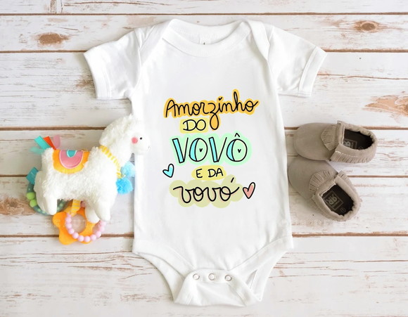 Body Infantil Vovô E Vovó