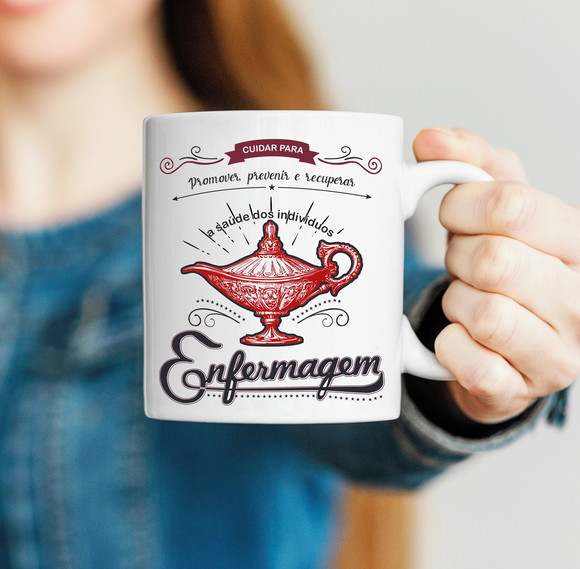 Caneca Profissão Enfermagem