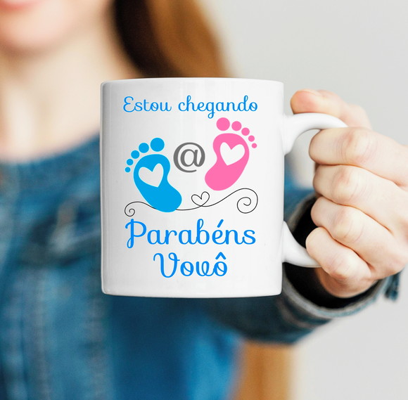Caneca Bebê Chegando