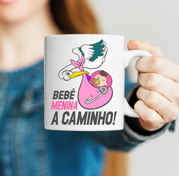 Caneca Bebê Chegando