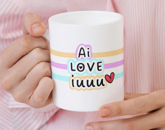 Caneca Dia dos Namorados I Love You