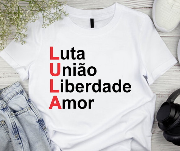 Camiseta Lula 2022