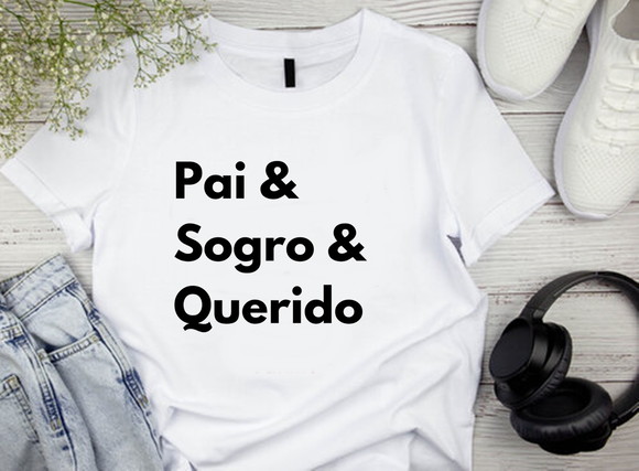 Camiseta Pai e Sogro