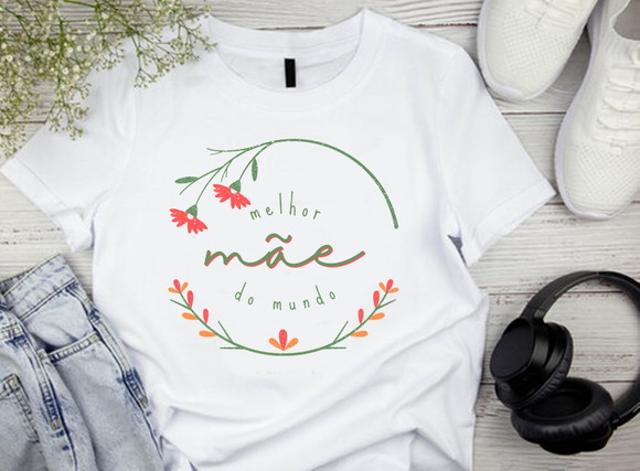 Camiseta Melhor Mãe do Mundo