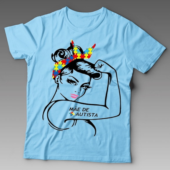 Camiseta Mãe de Autista
