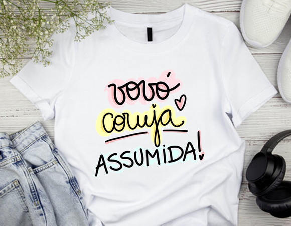 Camiseta Vovó Coruja