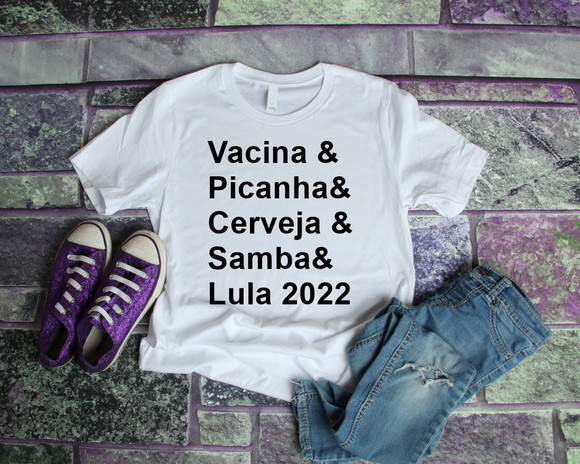 Camiseta Lula 2022