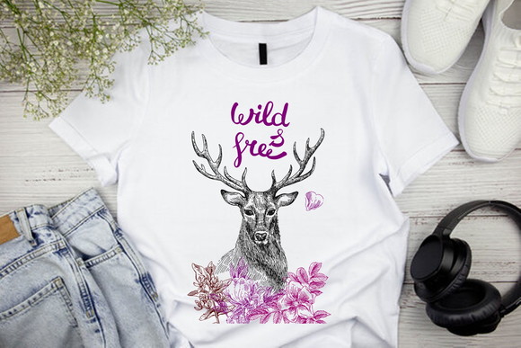 Camiseta Floral