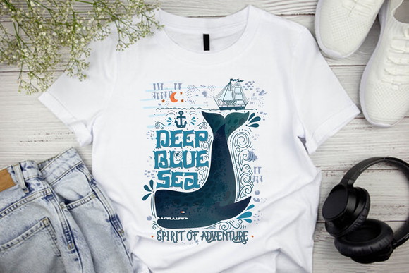 Camiseta Baleia
