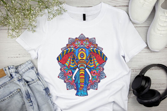 Camiseta Elefante Indiano
