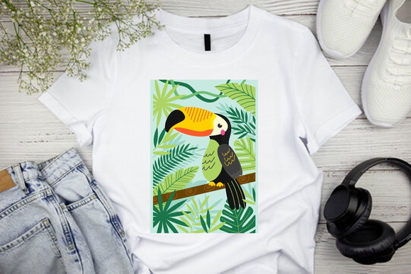 Camiseta Pássaro