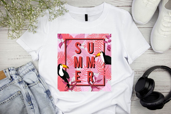 Camiseta Tropical Summer