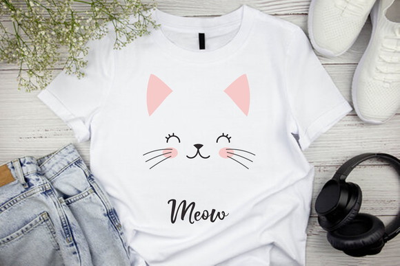 Camiseta Meow