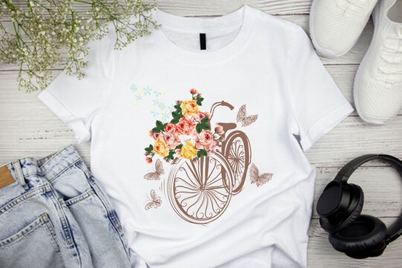 Camiseta Feminina Bike Florida