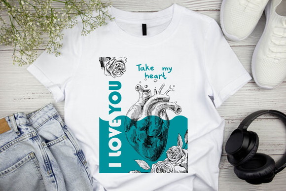 Camiseta I love You