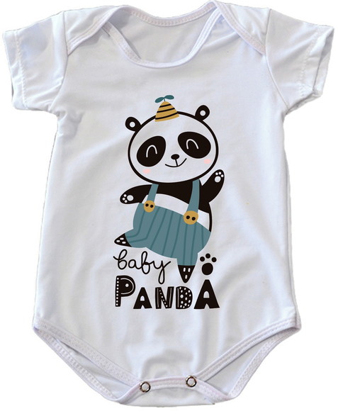 Body Infantil Baby Panda