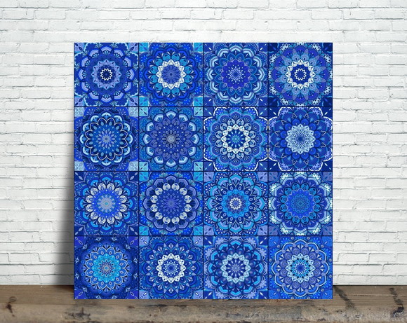 Azulejo Decorativo Mandala