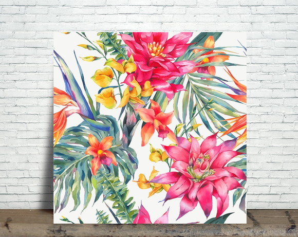 Azulejo Decorativo Floral