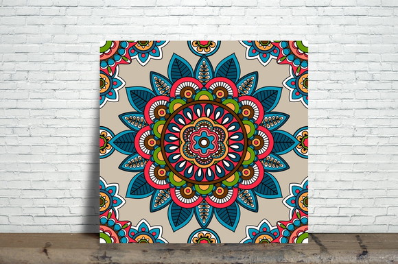 Azulejo Decorativo Mandala