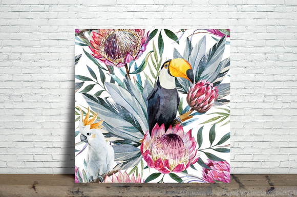 Azulejo Decorativo Floral