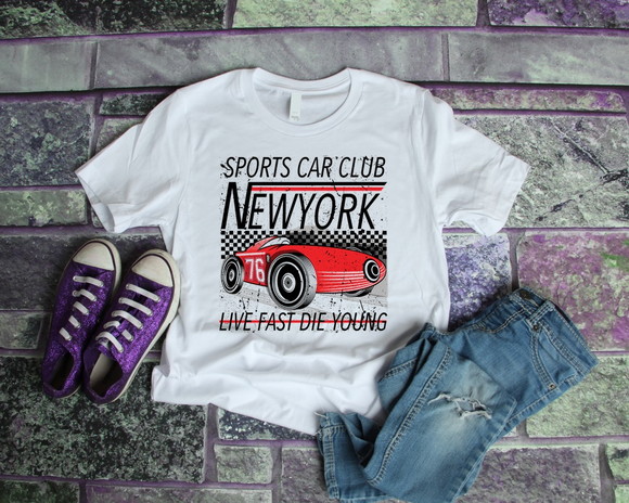 Camiseta Vintage Car
