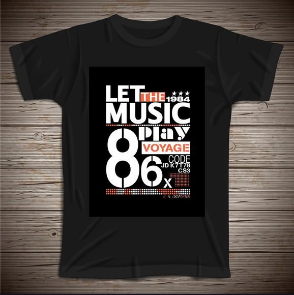 Camiseta Music