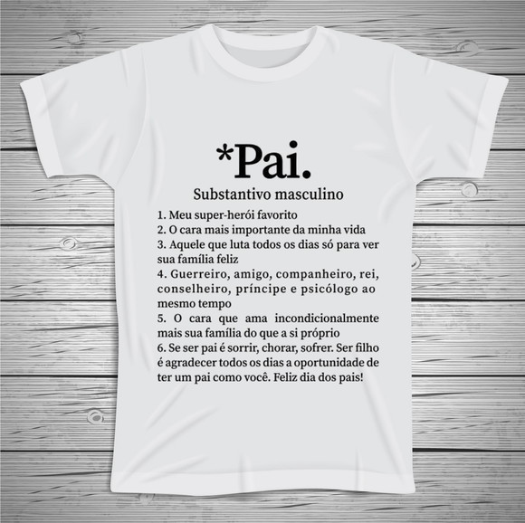 Camiseta Pai